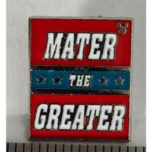 Mater the Greater Pin for a Hat, Lapel, Lanyard, Jacket or Backpack